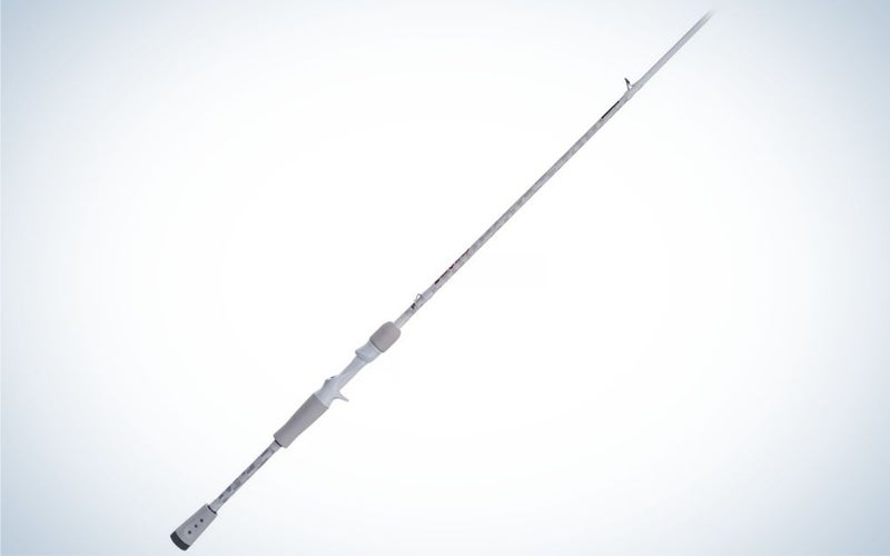 Abu-Garcia Veritas PLX VTCRCW70-6 is the best baitcasting rod to put a beating on.