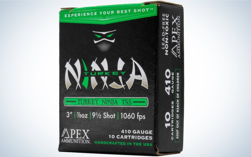 The Apex Ninja is one of the best .410 turkey loads.