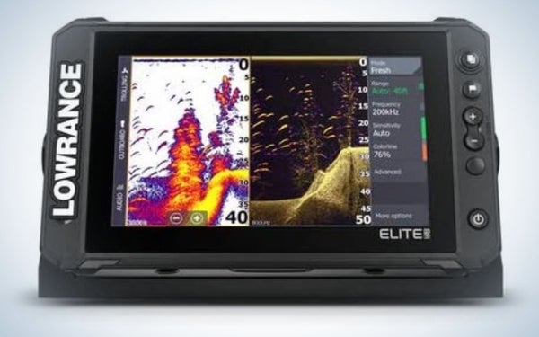 Elite 9 FS Lowrance Fish Finder.