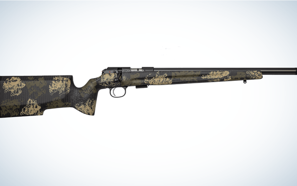 CZ 457 Varmint Precision Trainer Camo Black Bolt Action Rifle - 22 Long Rifle