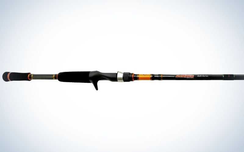 Dobyns Colt CL734C is the best budget baitcasting rod for bass.