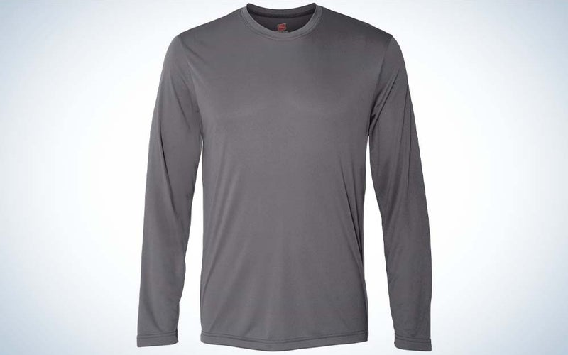 Hanes long sleeve cool dri shirt