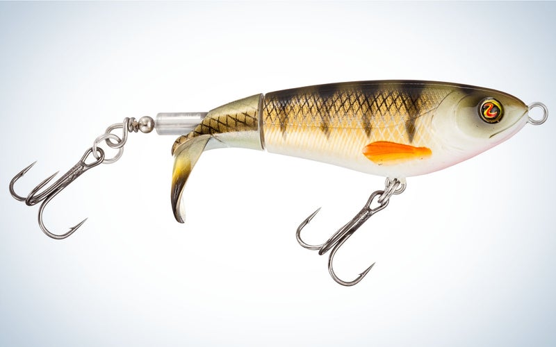 The River2Sea Whopper Plopper is the best topwater lure for bass in the fall.