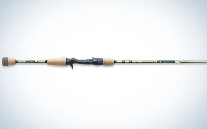St. Croix Legend X 7'11" Heavy Casting Rod is the best baitcasting rod for flipping and punching.