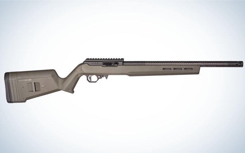 The Volquartsen VM-22 is the best semi-auto rimfire.