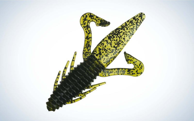 One of the best soft plastic baits for bass the biffle bug