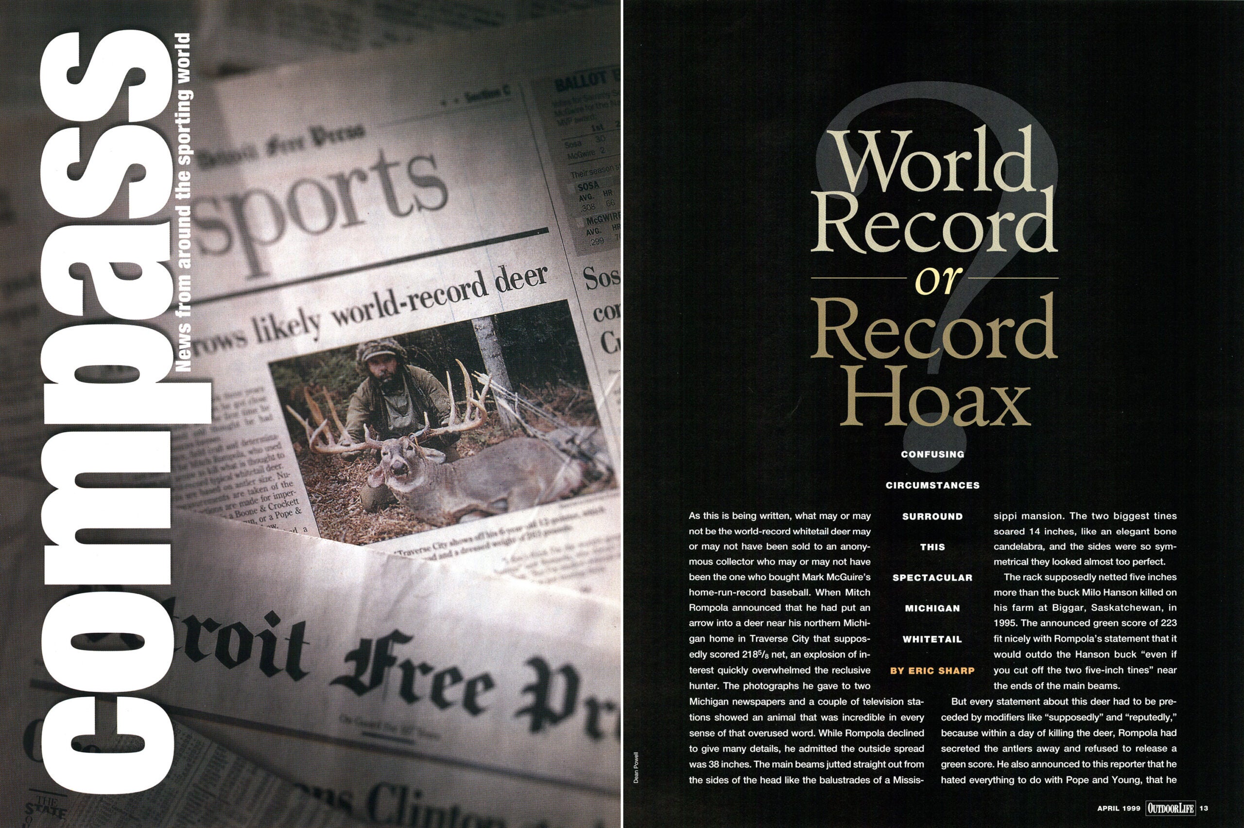 Mitch Rompola buck story