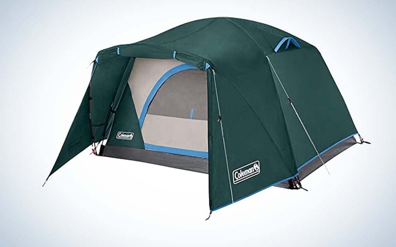Coleman Skydome is the best instant tent.