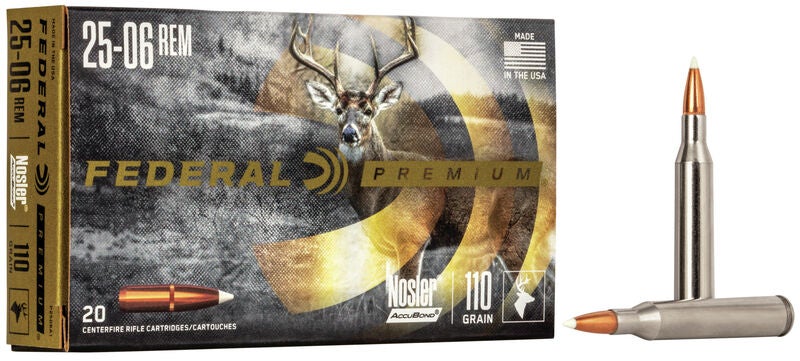 The 110-grain Nosler Accubond in .25/06