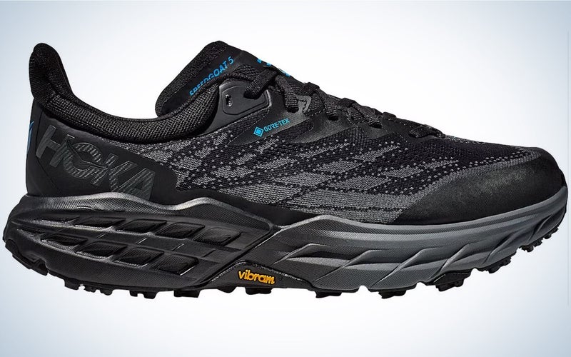 We tested the HOKA Speedgoat 5 GTX Low.