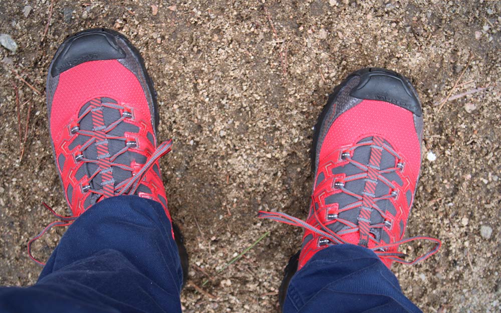 The best of both worlds: A light trail runner that can handle extreme terrain.