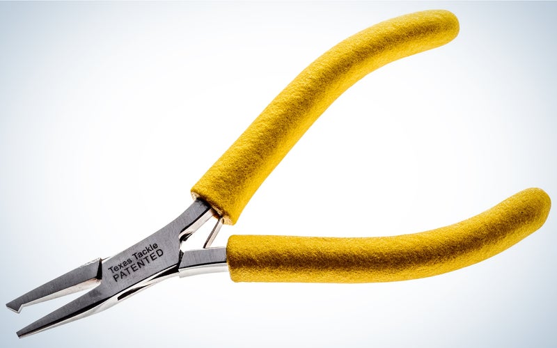 The Texas Tackle Split Ring Pliers are the best split ring pliers.