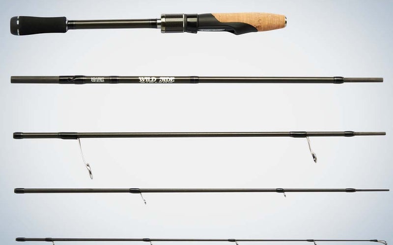A five-piece superlight rod that looks and fishes like a piece of art.