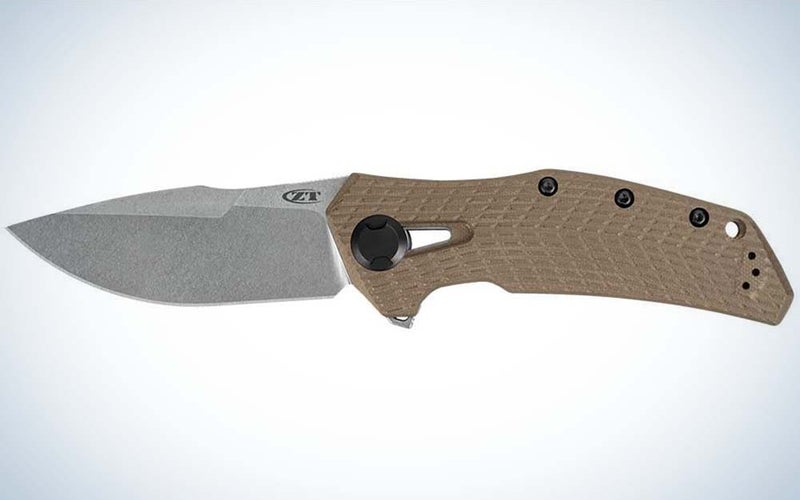 Zero Tolerance coyote tan folding knife