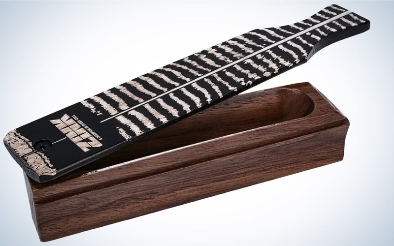 The Zink Hick Talker is a box turkey call.