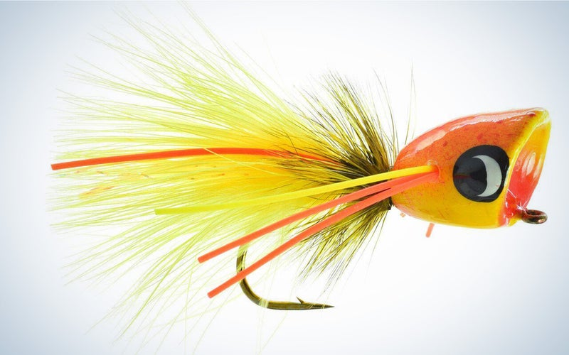 The Bass Popper is one of the best bass flies.