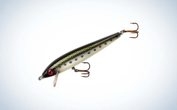 Rebel Lures Original Minnow topwater bait