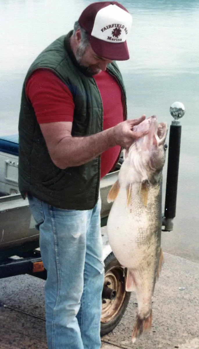 Al Harper Arkansas walleye record - former world record