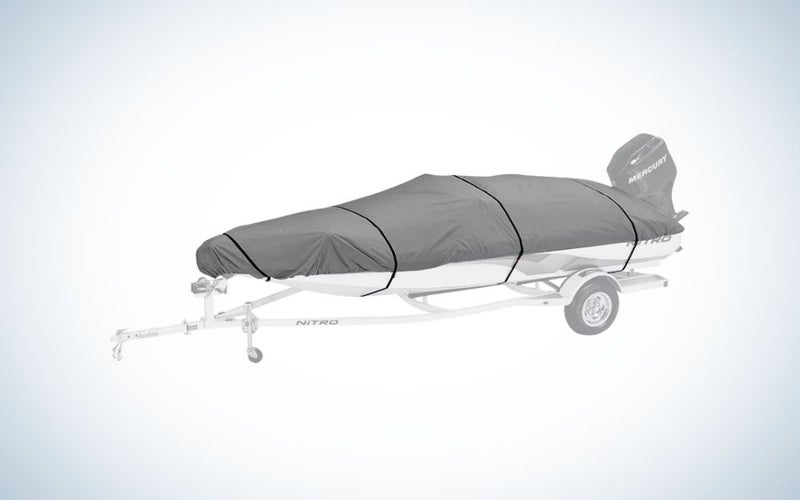 Bass Pro Shops WeatherSafe Trailer Tite Standard-Duty Trailerable Boat Cover