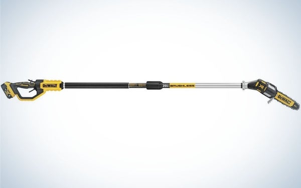 The Dewalt 20V saw is the best electric chainsaw.