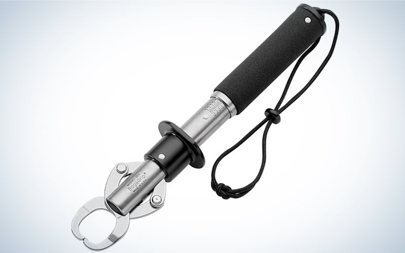 The Boga Grip is the best for toothy critters.