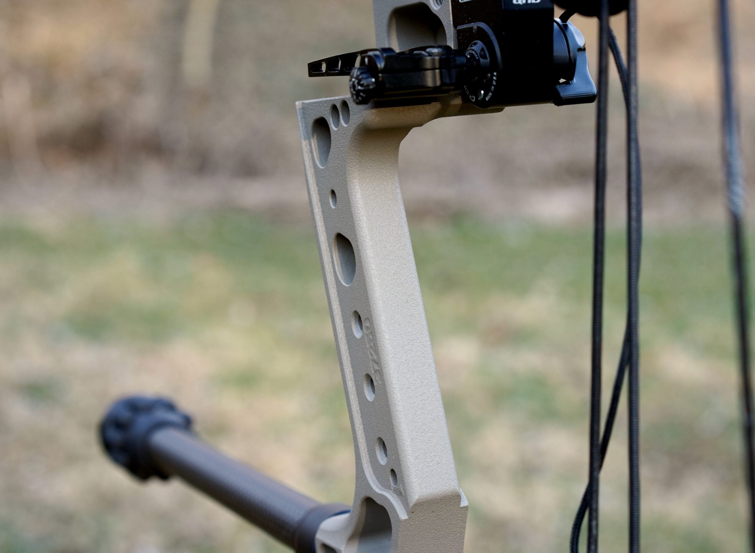 What's under the stock grip. 