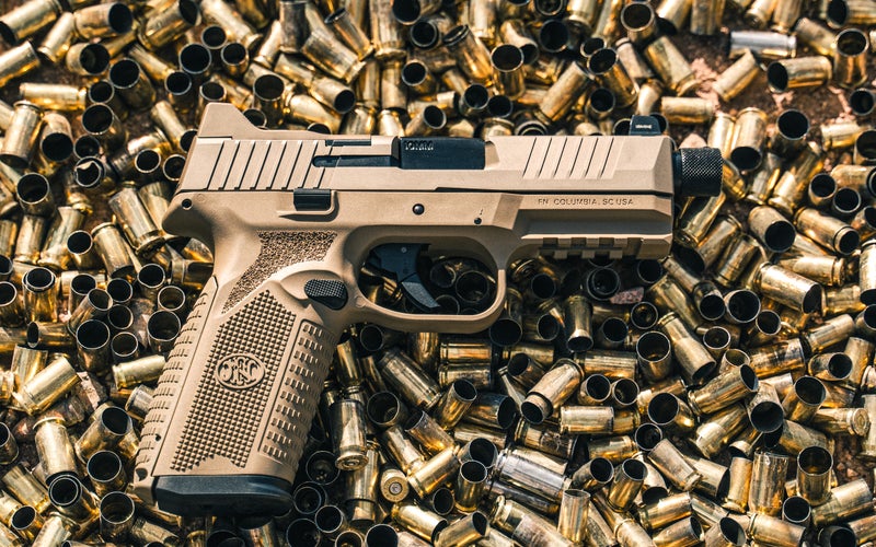 The FN 510 Tactical 10mm handgun