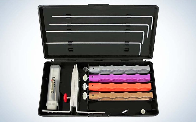 Lansky 4 stone is our pick for the best sharpening stones.