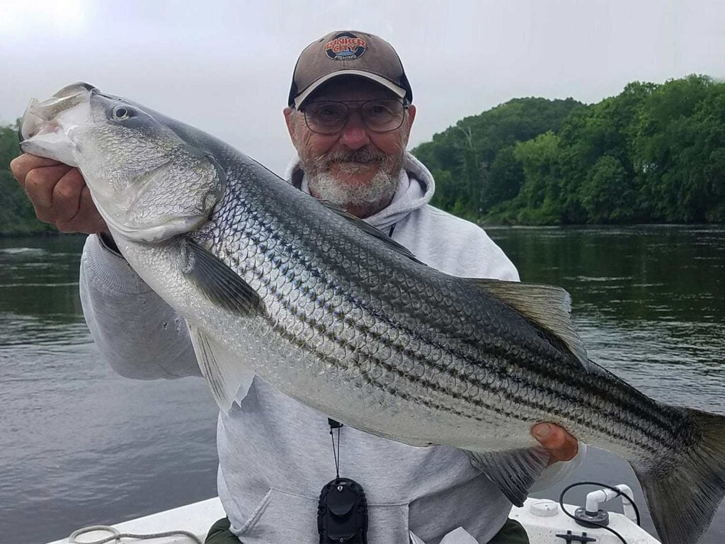Rich Zaleski holding a fish