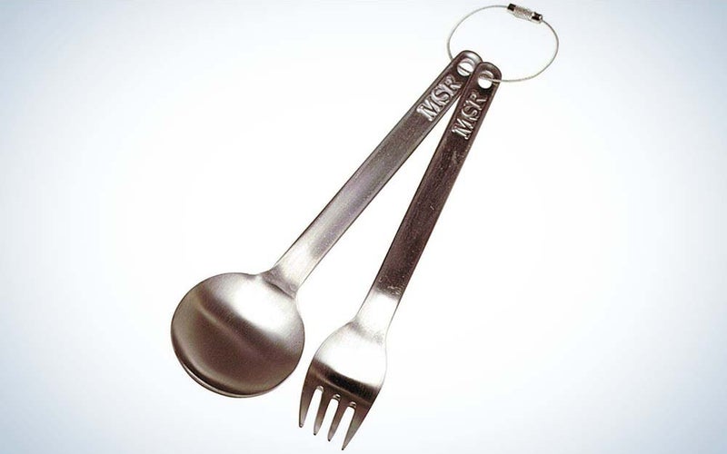 A lightweight, durable set with a long spoon.