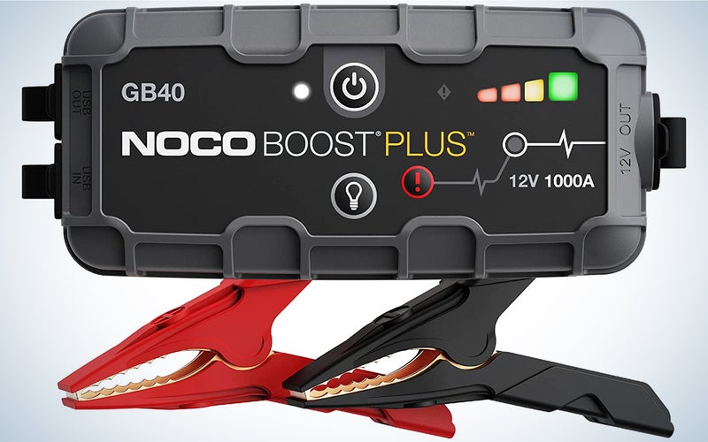 The Noco Boost Plus GB40 is best for all weather.