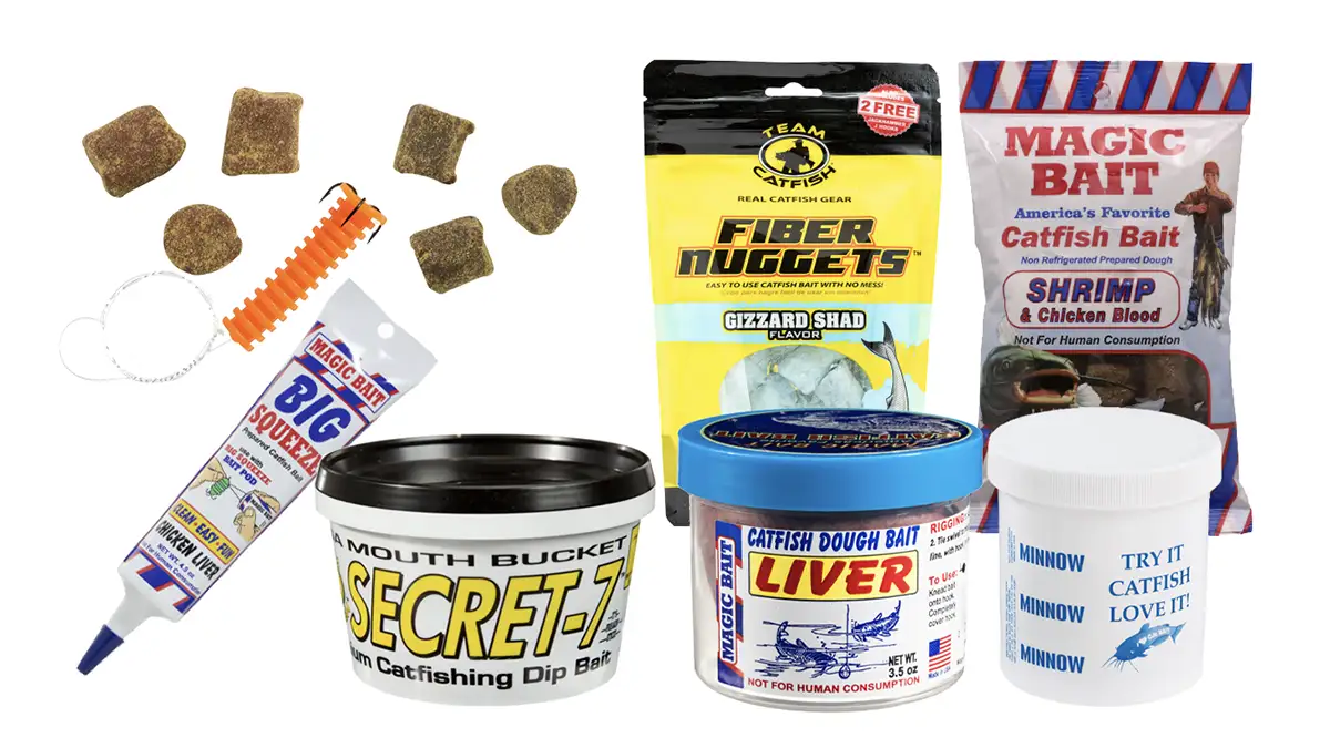 manmade artificial catfish baits