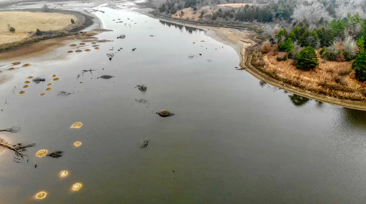 pond fishing locations