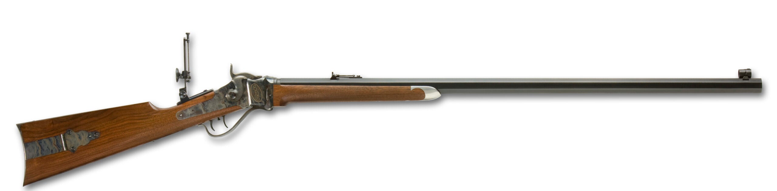 Shiloh Quigley sharps rifle.