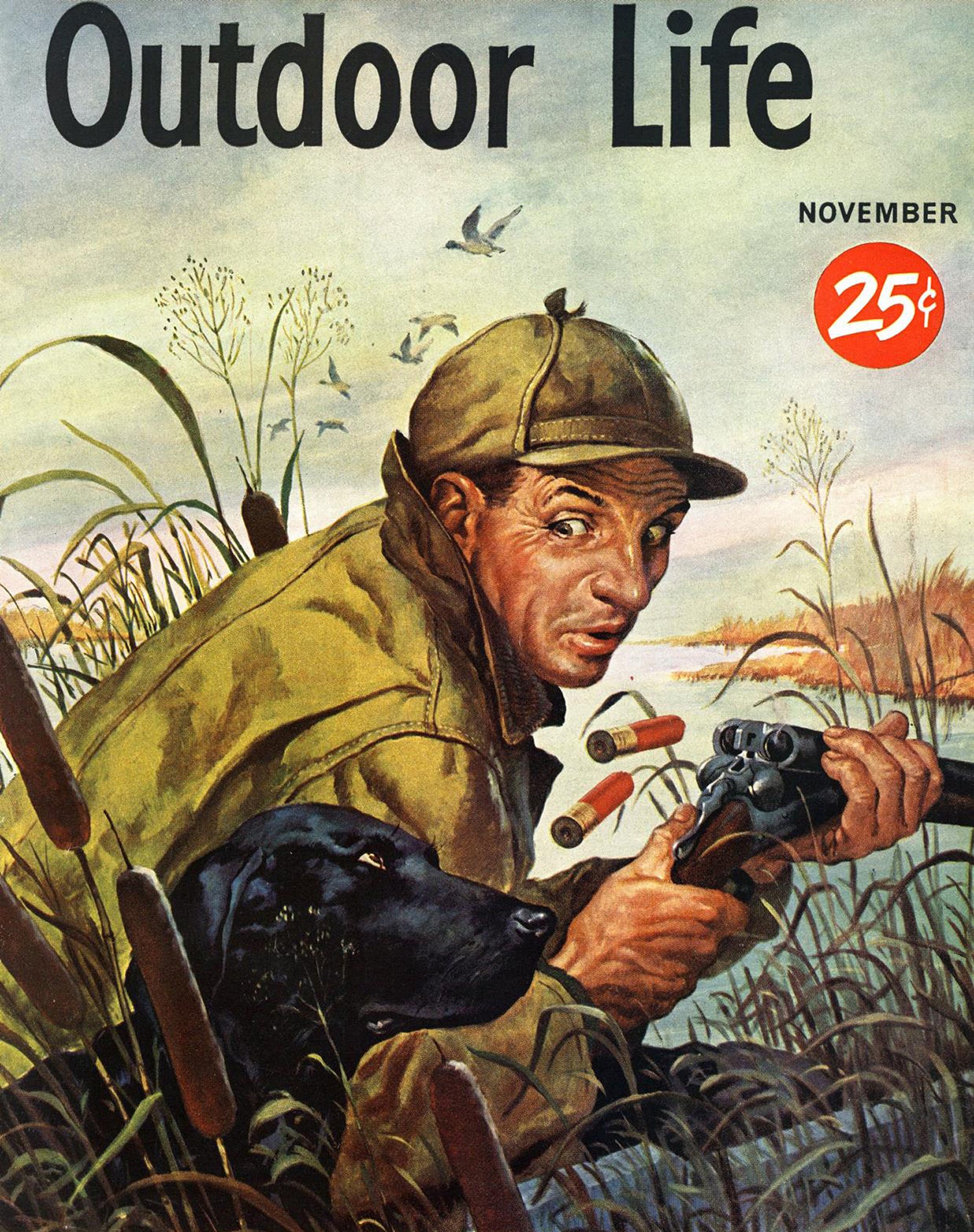 November 1951: Another favorite reader cover, popular for its relatability.