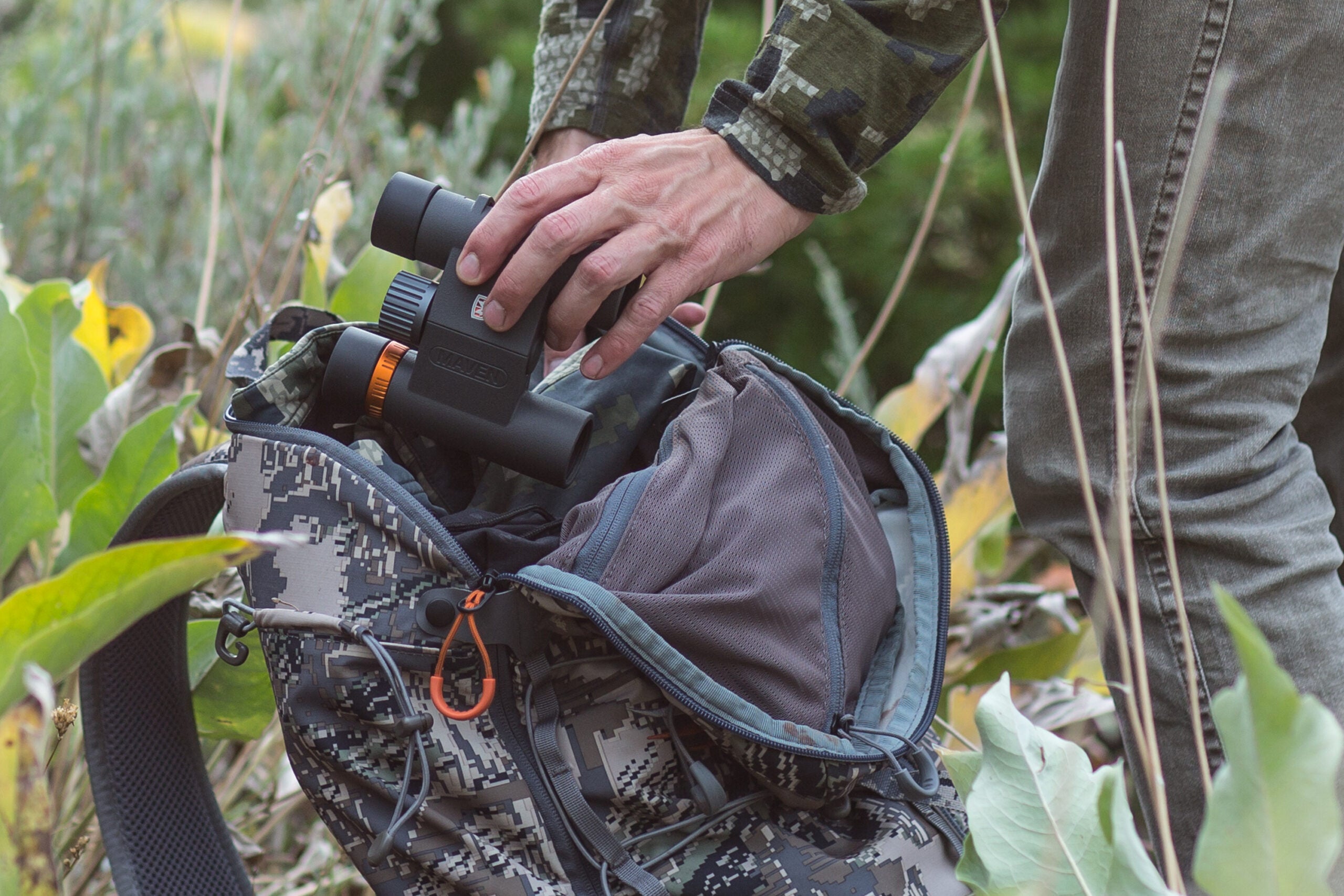 photo of compact binocular