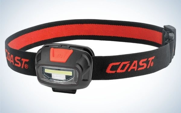 Coast FL13 Dual-Color is the best budget headlamp for fishing.