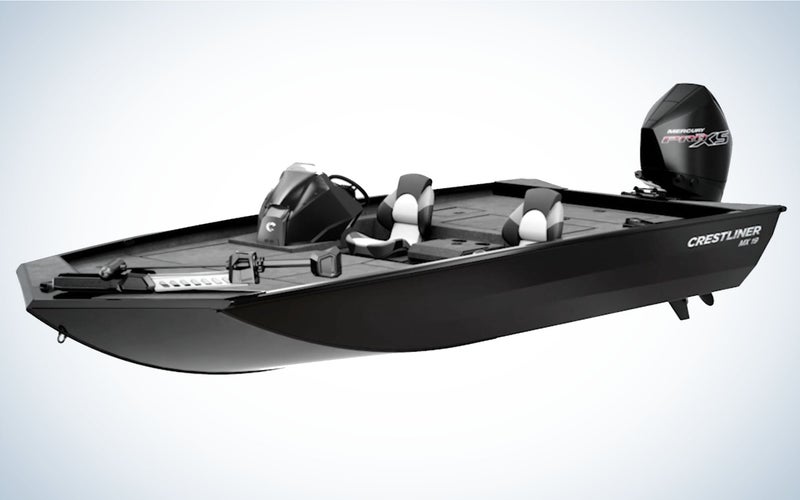 The Crestliner 1700 Ridge is one of the best bass boats.
