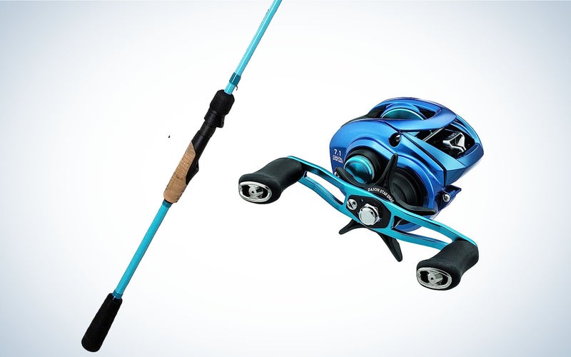 We tested the Daiwa Coastal and Shimano GLF.