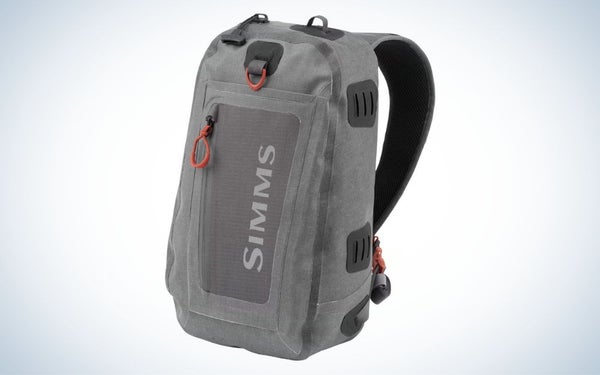 Dry Creek Z Sling is the best waterproof fly fishing sling pack.