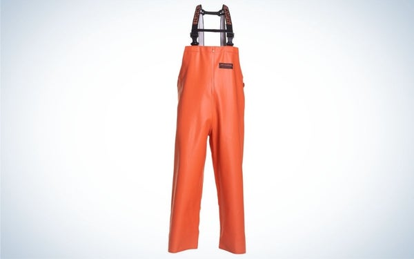 Grundens Herkules 16 is the best waterproof fishing bibs.