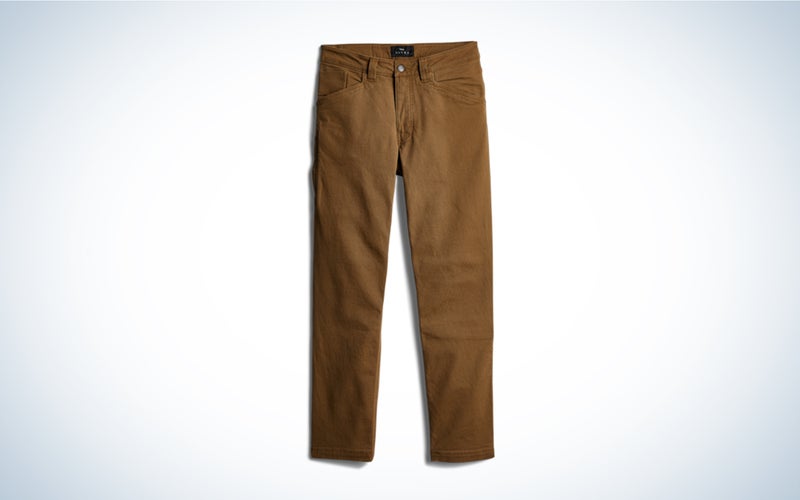 The SITKA Harvester Pant is available in coyote brown.