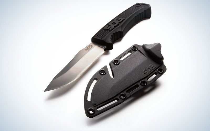SOG Survival Knife is the best budget skinning knife.