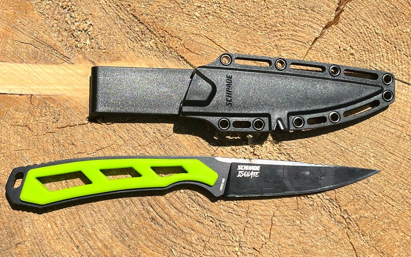 We tested the Schrade Isolate.