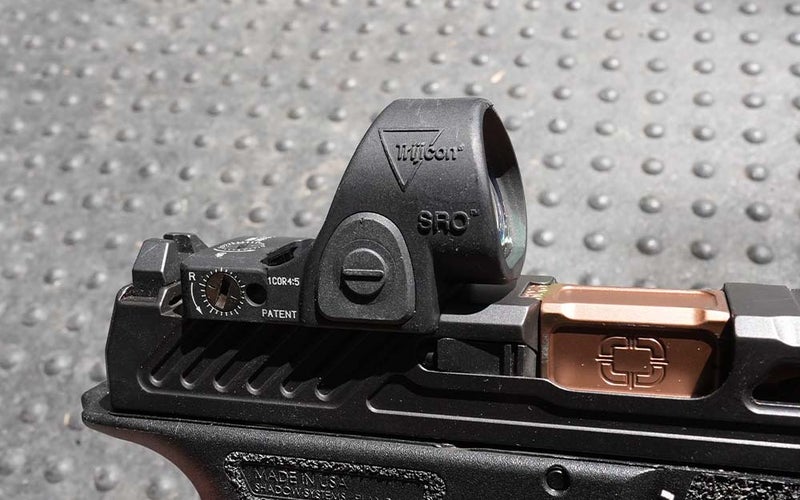 The Trijicon SRO is one of the best red dot sights