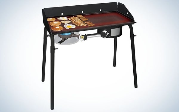 Camp Chef professional fry griddle is the best camping griddle.