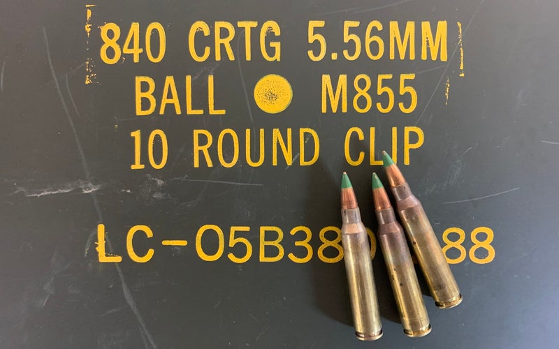 m855 5.56 green tip ammo