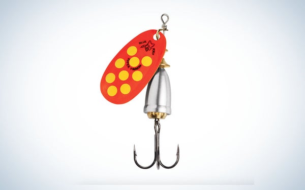 Blue fox vibrax lure