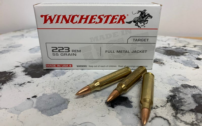 winchester 55gn fmj 5.56 ammo