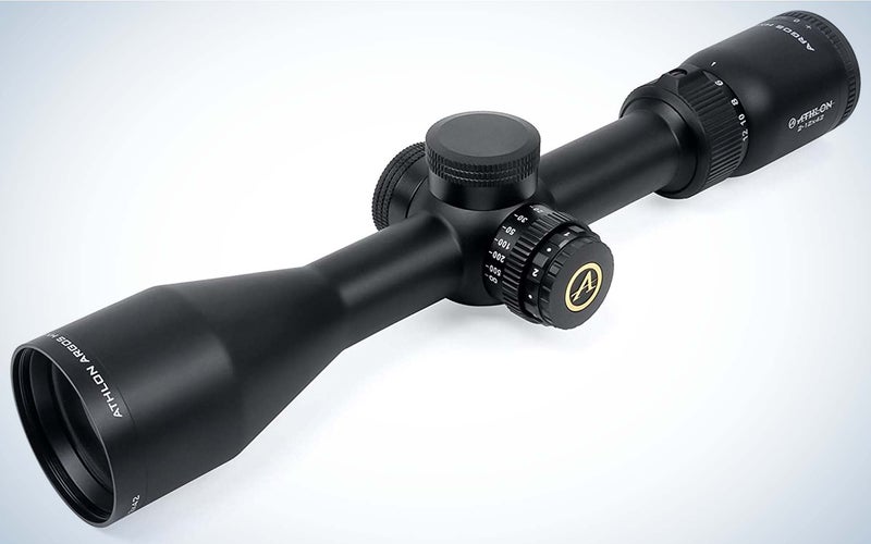 The Athlon Argos HMR 2-12x42 is the best rimfire rifle scope.